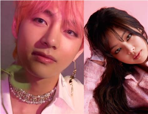 BTS V & BLACKPINK Jennies Relationship Verified。